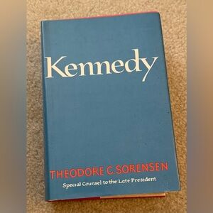 EUC first edition hardcover copy of “Kennedy” by Theodore C. Sorensen, 1965